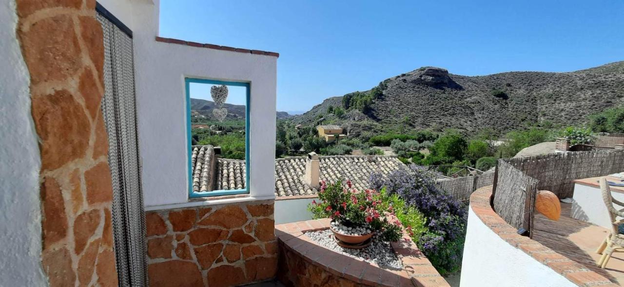 Appartement Cortijo Perejil, A Tranquil Mountain Escape & Private Pool à Oria Extérieur photo