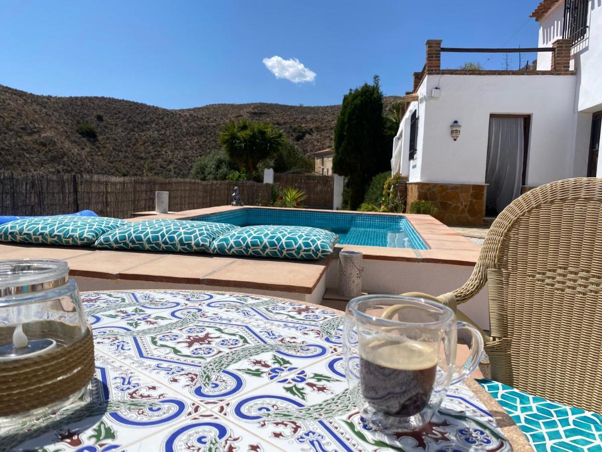 Appartement Cortijo Perejil, A Tranquil Mountain Escape & Private Pool à Oria Extérieur photo