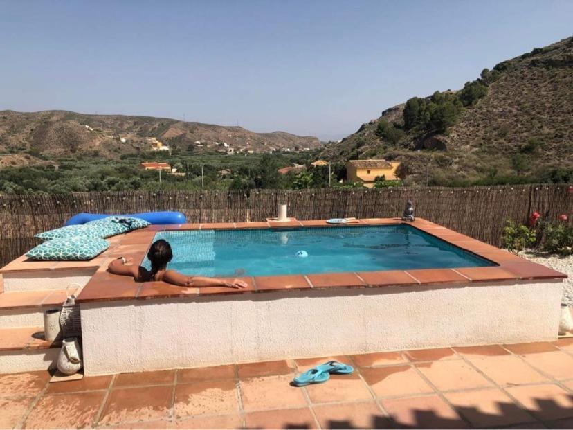 Appartement Cortijo Perejil, A Tranquil Mountain Escape & Private Pool à Oria Extérieur photo